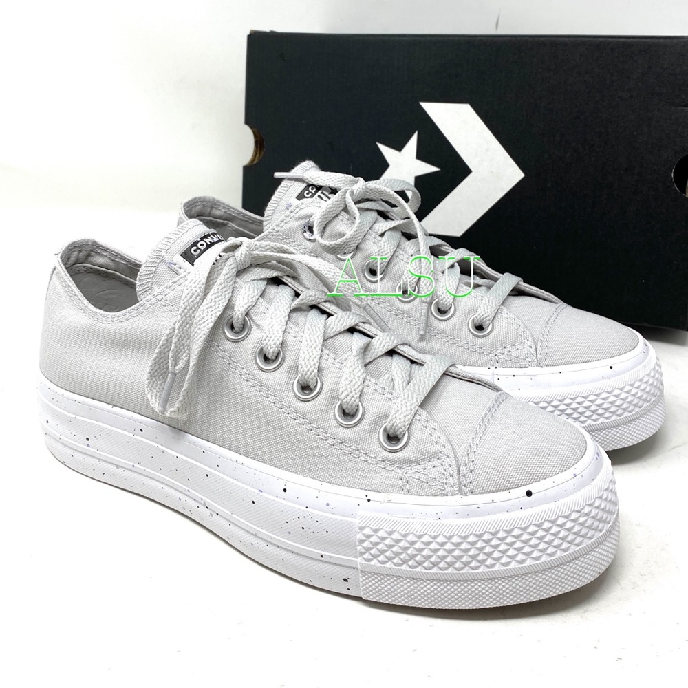 Converse Ctas Lift Low Canvas Mouse Women Platform